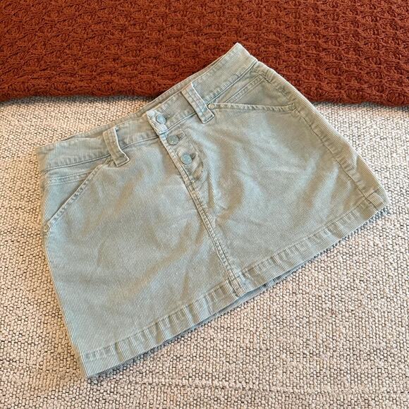 Light blue corderoy pastel with button up fly low rise Y2K - from no boundaries - Picture 7 of 8